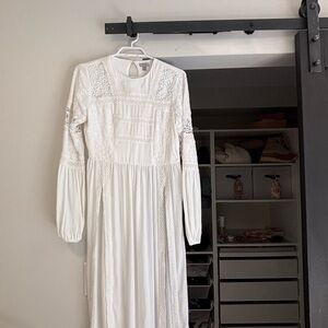 White long Lace blouse